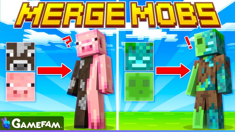 Merge Mobs on the Minecraft Marketplace by Gamefam