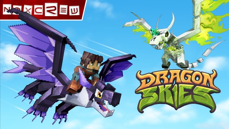 Dragon Skies on the Minecraft Marketplace by Noxcrew