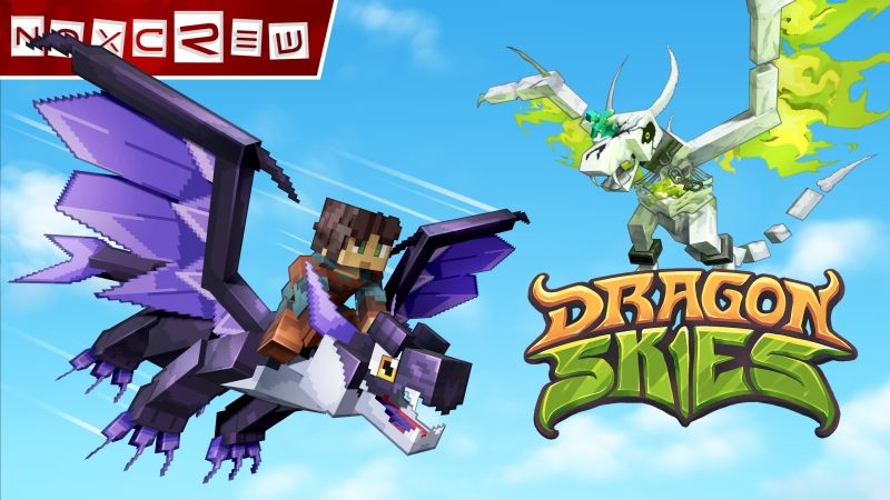 Dragon Skies on the Minecraft Marketplace by Noxcrew Dragon Skies on the Minecraft Marketplace by Noxcrew