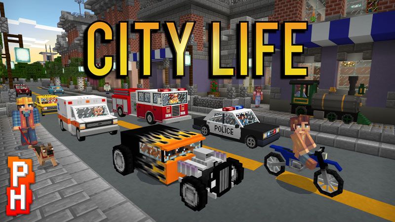 City Life on the Minecraft Marketplace by PixelHeads City Life on the Minecraft Marketplace by PixelHeads
