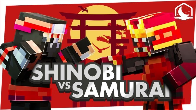 Shinobi vs Samurai on the Minecraft Marketplace by Lunar Client