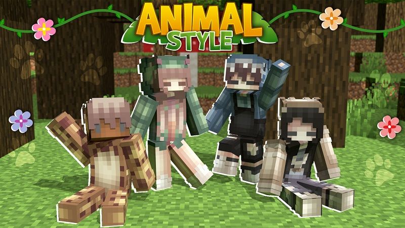 Animal Style by 4KS Studios (Minecraft Skin Pack) - Minecraft ...