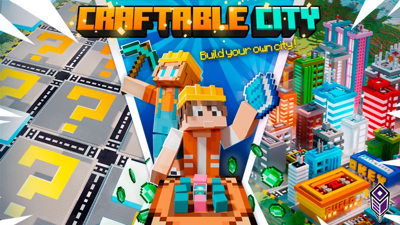 Craftable City on the Minecraft Marketplace by Team VoidFeather Craftable City on the Minecraft Marketplace by Team VoidFeather