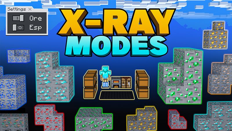 XRAY MODES on the Minecraft Marketplace by MelonBP