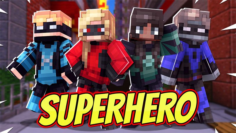 Superhero on the Minecraft Marketplace by Dig Down Studios Superhero on the Minecraft Marketplace by Dig Down Studios