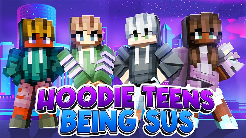 Hoodie Teens Being SUS on the Minecraft Marketplace by Giggle Block Studios