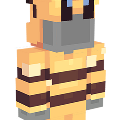 Bee Onesie on the Minecraft Marketplace by Ninja Squirrel Gaming