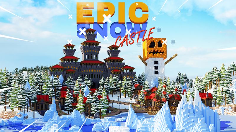 Epic Snow Castle on the Minecraft Marketplace by Dalibu Studios