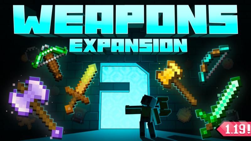 Weapons Expansion 2 on the Minecraft Marketplace by Shapescape