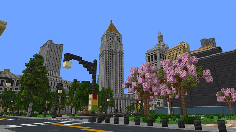 NYC Lower Manhattan by Razzleberries