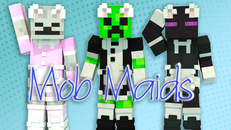 Enderman Maid Minecraft Skin