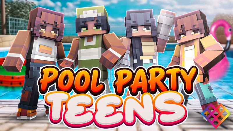 Pool Party Teens on the Minecraft Marketplace by Rainbow Theory