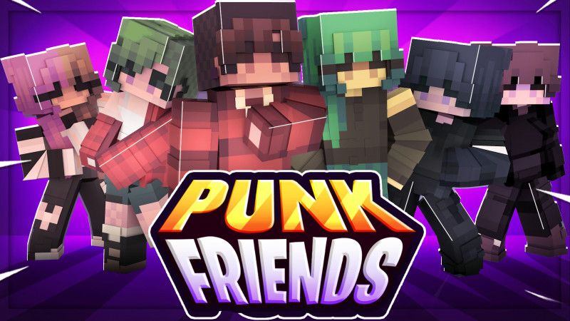 Punk Friends on the Minecraft Marketplace by Ready, Set, Block! Punk Friends on the Minecraft Marketplace by Ready, Set, Block!