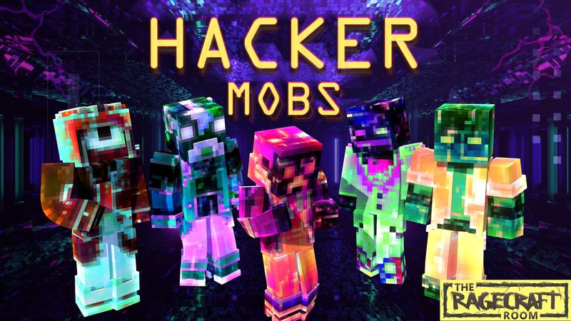 Hacker Mobs on the Minecraft Marketplace by The Rage Craft Room Hacker Mobs on the Minecraft Marketplace by The Rage Craft Room
