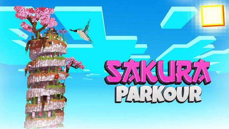 Sakura Parkour on the Minecraft Marketplace by Street Studios