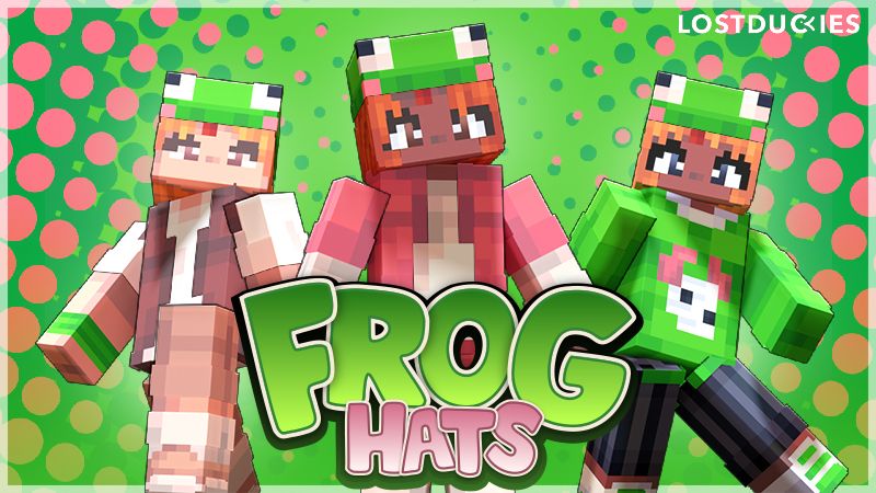 Frog Hats on the Minecraft Marketplace by Lostduckies