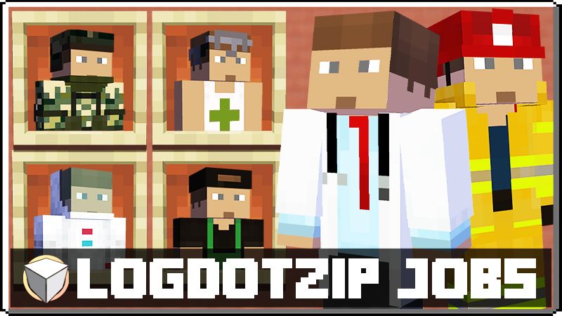 Logdotzip Jobs By Logdotzip Minecraft Skin Pack Minecraft Marketplace