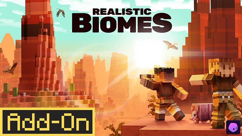 Realistic Biomes AddOn 10 on the Minecraft Marketplace by Oreville Studios