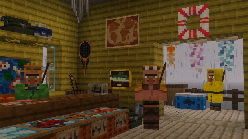 Friendly Fishing Add-On by Minecraft