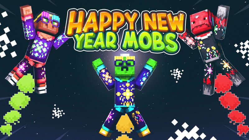 Happy New Year Mobs on the Minecraft Marketplace by 57Digital