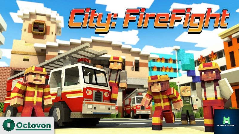 City Firefight on the Minecraft Marketplace by Octovon