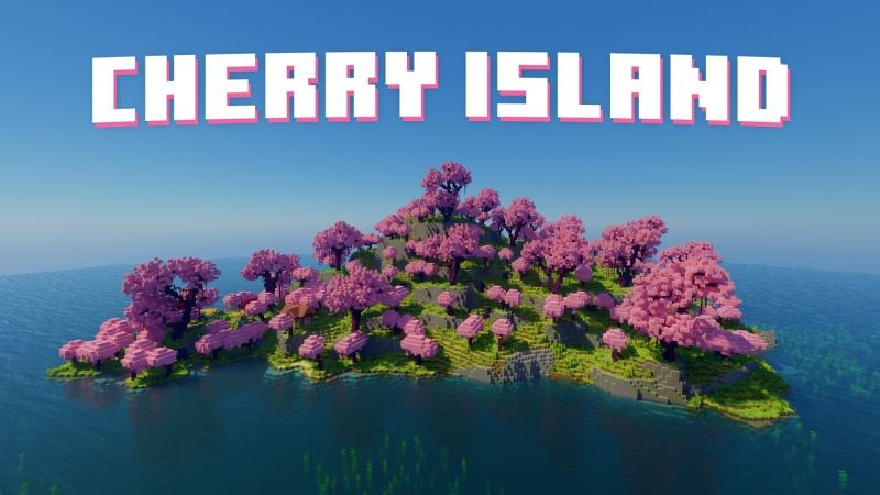 Cherry Island on the Minecraft Marketplace by Fall Studios Cherry Island on the Minecraft Marketplace by Fall Studios