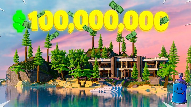 Millionaire Beach Mansion on the Minecraft Marketplace by Fall Studios Millionaire Beach Mansion on the Minecraft Marketplace by Fall Studios