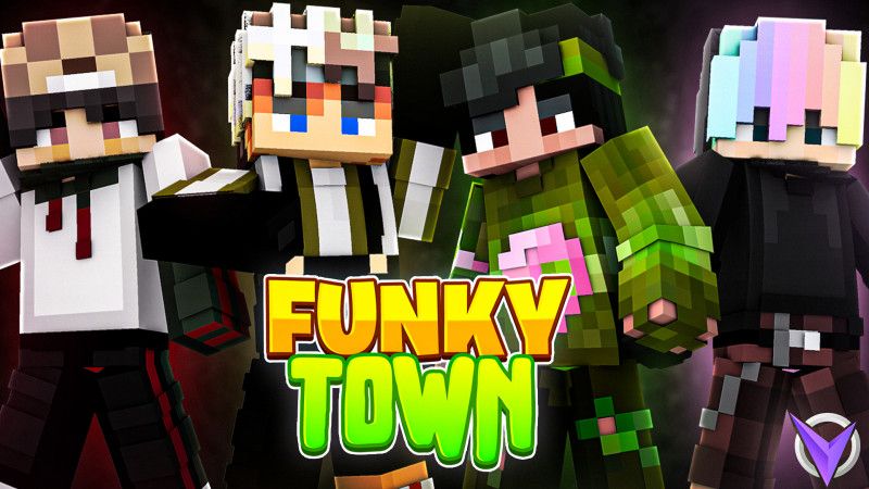 Funky Town on the Minecraft Marketplace by Team Visionary Funky Town on the Minecraft Marketplace by Team Visionary