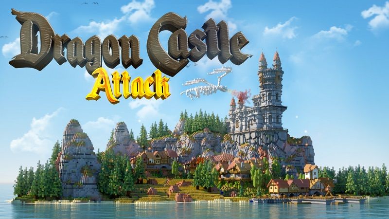 Dragon Castle Attack on the Minecraft Marketplace by BBB Studios