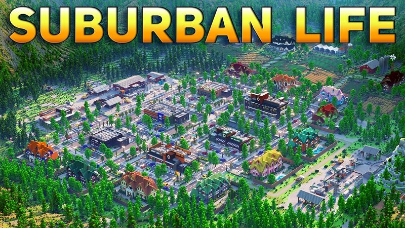Suburban Life on the Minecraft Marketplace by Eescal Studios