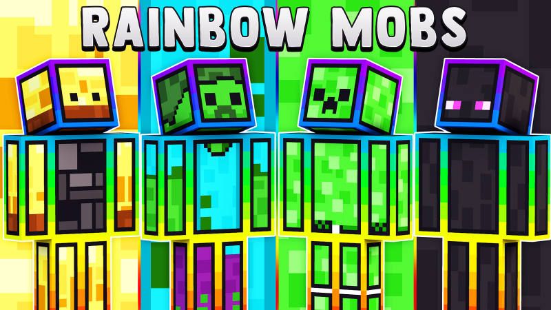 Rainbow Mobs on the Minecraft Marketplace by 57Digital Rainbow Mobs on the Minecraft Marketplace by 57Digital