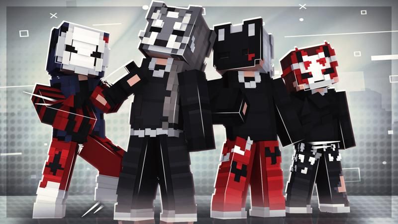 Goth Mask on the Minecraft Marketplace by Eescal Studios Goth Mask on the Minecraft Marketplace by Eescal Studios