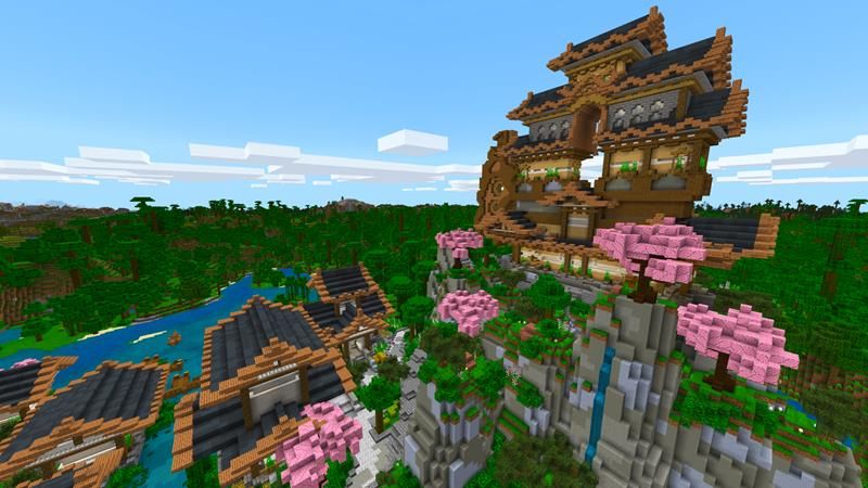 Simple Spawns: Blossom Village by Razzleberries