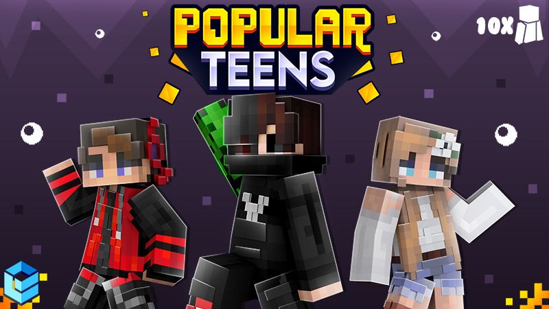 Popular Teens on the Minecraft Marketplace by Entity Builds