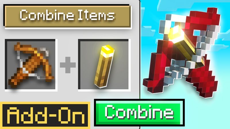 COMBINE ITEMS AddOn on the Minecraft Marketplace by Chunklabs