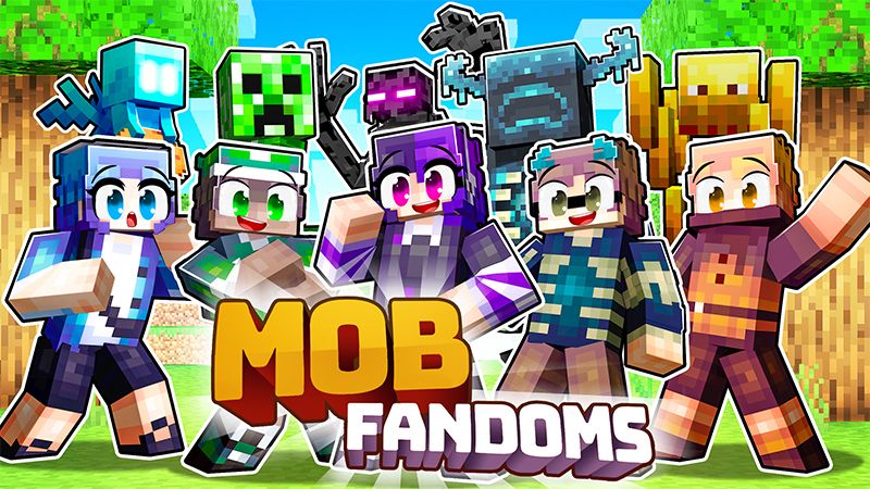 Mob Fandoms on the Minecraft Marketplace by Spectral Studios
