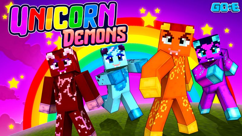 Unicorn Demons on the Minecraft Marketplace by GoE-Craft Unicorn Demons on the Minecraft Marketplace by GoE-Craft