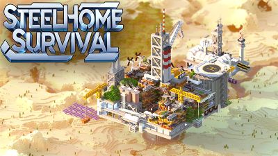 Steelhome Survival on the Minecraft Marketplace by Entity Builds