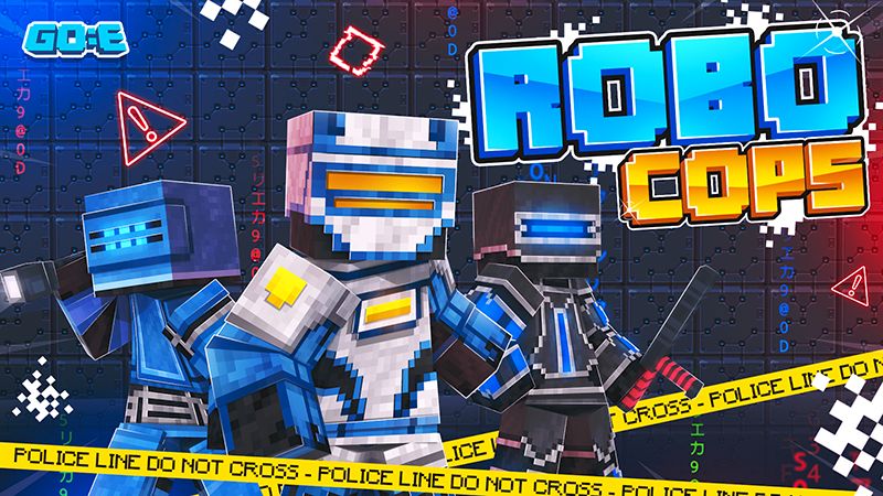 Robo Cops on the Minecraft Marketplace by GoE-Craft Robo Cops on the Minecraft Marketplace by GoE-Craft