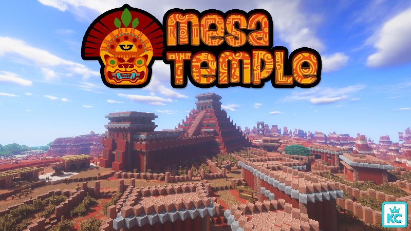 Mesa Temple on the Minecraft Marketplace by King Cube