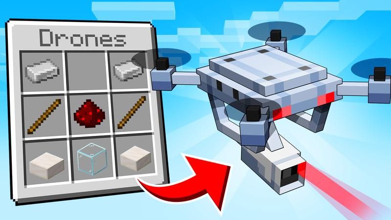 Drones on the Minecraft Marketplace by Cubed Creations