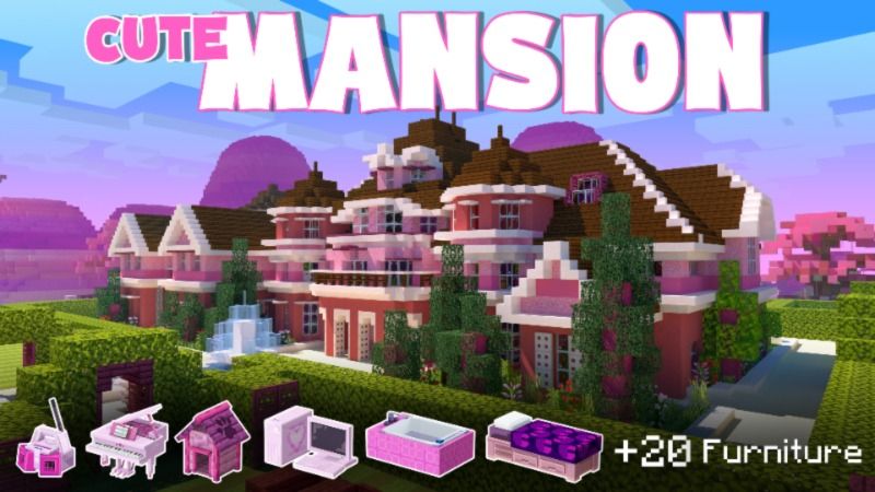 Cute Mansion on the Minecraft Marketplace by Octovon Cute Mansion on the Minecraft Marketplace by Octovon