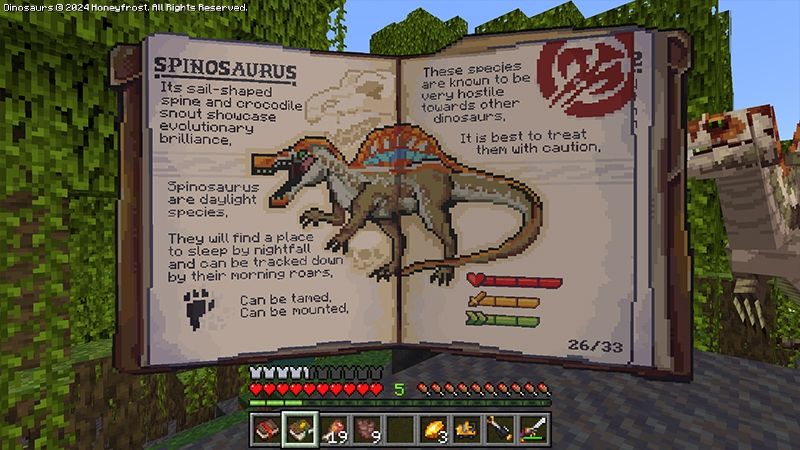 Dinosaurs Add-On 1.1 by Honeyfrost