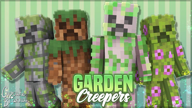 Garden Creepers Skin Pack on the Minecraft Marketplace by CupcakeBrianna