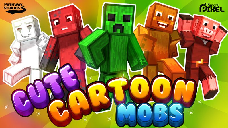 Cute Cartoon Mobs on the Minecraft Marketplace by Pathway Studios Cute Cartoon Mobs on the Minecraft Marketplace by Pathway Studios