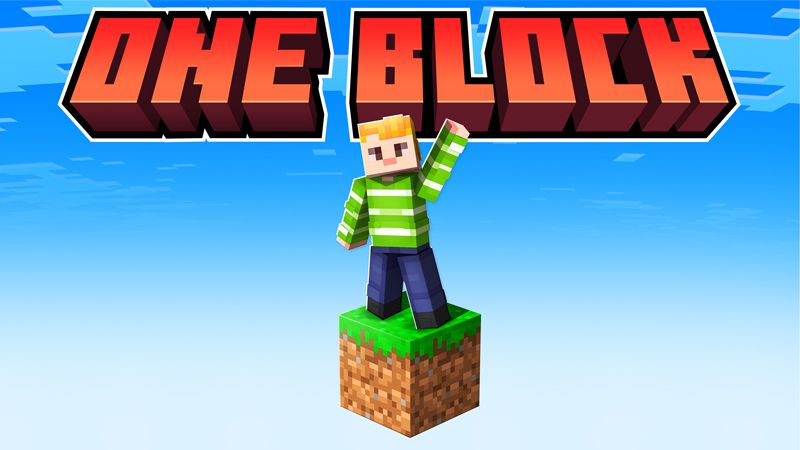 One Block  on the Minecraft Marketplace by MelonBP