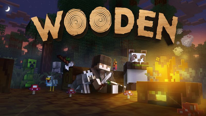 Wooden Texture Pack on the Minecraft Marketplace by Giggle Block Studios