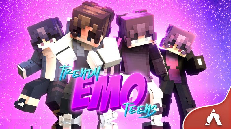 Trendy Emo Teens on the Minecraft Marketplace by Atheris Games Trendy Emo Teens on the Minecraft Marketplace by Atheris Games