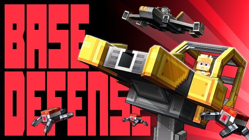 BASE DEFENSE on the Minecraft Marketplace by Starfish Studios BASE DEFENSE on the Minecraft Marketplace by Starfish Studios