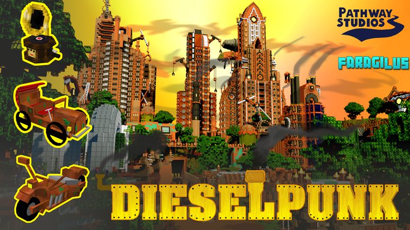 Dieselpunk on the Minecraft Marketplace by Pathway Studios